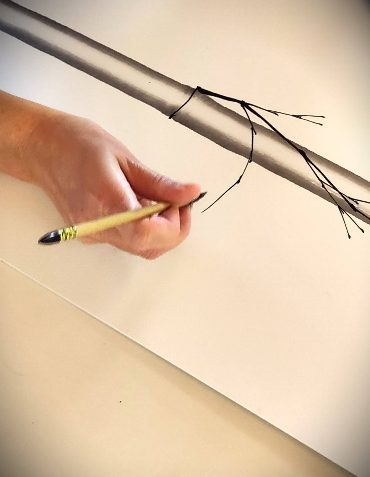 Peinture à l&rsquo;encre
